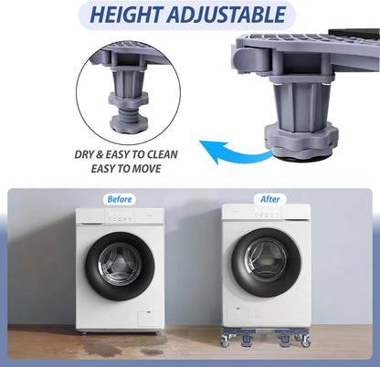 JIALTO Universal Adjustable Washing Machine Stand