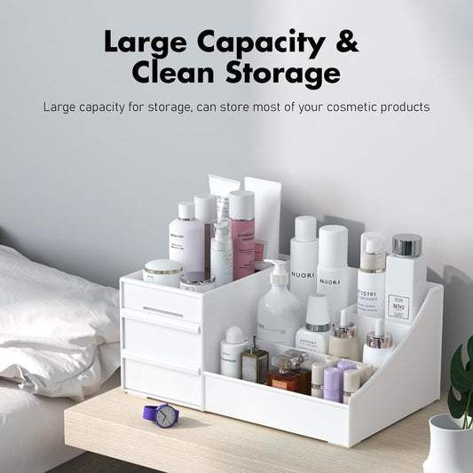 Jialto Makeup Organizer White