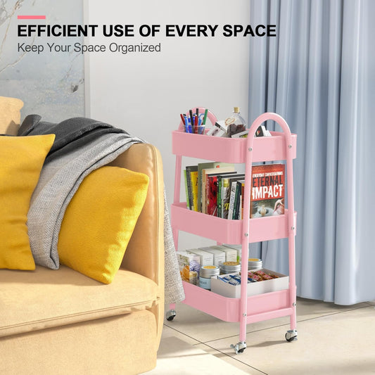 Multipurpose Trolley - Pink