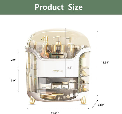 Jialto  Makeup Organizer Box | Countertop Cosmetic Organizer for Woman